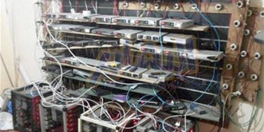 ضبط أجنبي أنشأ شبكة بث تليفزيوني مخالفة في الإسكندرية