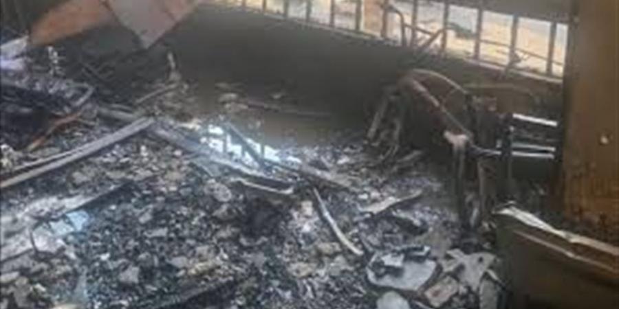نفوق مواشٍ في حريق التهم منزلين وحوش بقرية سمهود في أبوتشت بقنا