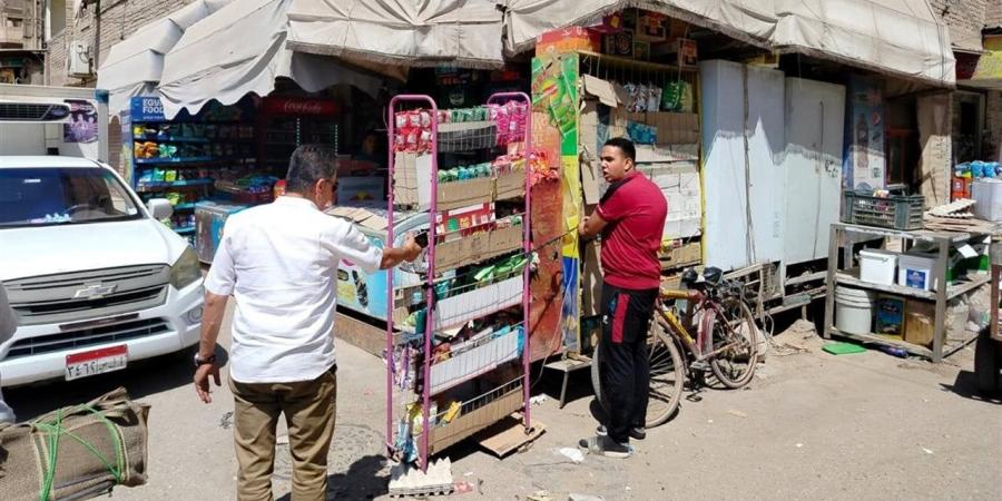 حملات مكثفة لإزالة التعديات والإشغالات المخالفة بالشرقية