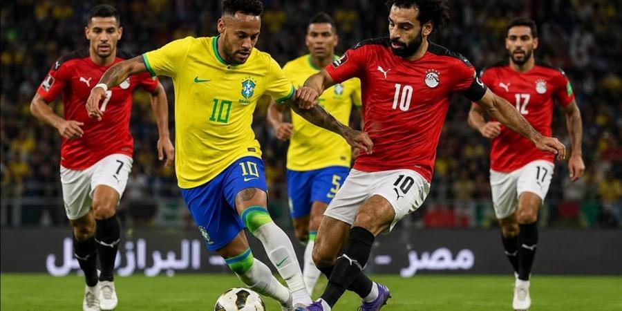 مشاهدة مجانًا.. بث مباشر مباراة مصر والبرازيل الآن (0-0)