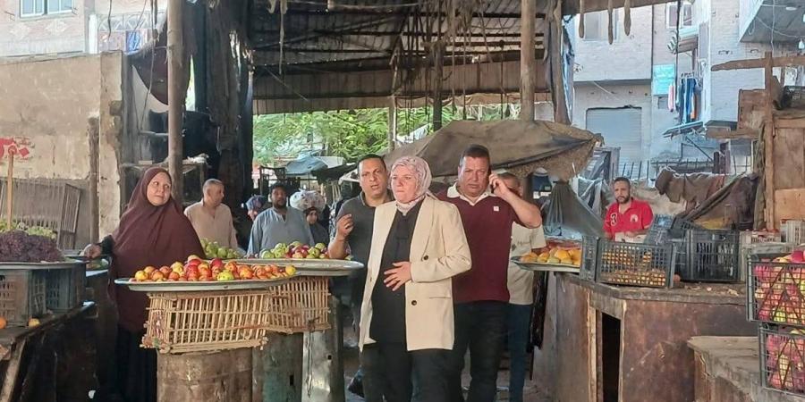 حي شبرا الخيمة يتحرك لمواجهة المخلفات ومنع عودة الإشغالات بسوق بهتيم العشوائي