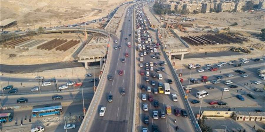 تحويلات مرورية للقادم من كوبري 15 مايو تجاه ميدان لبنان بالجيزة