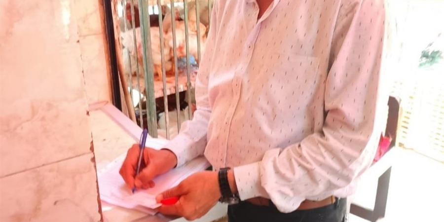 محافظ الغربية: ضبط 740 كيلو أرز مجهول المصدر ولحوما فاسد في حملات تموينية
