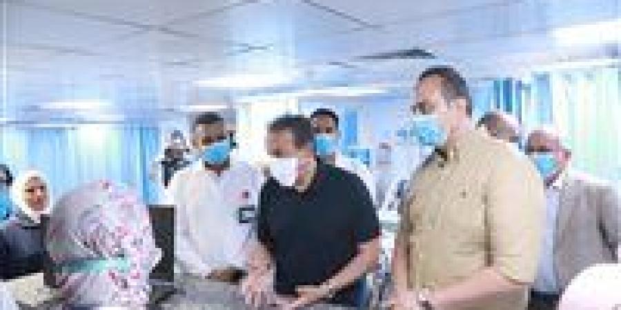 وزير الصحة يتفقد مركز أورام المنيا ومستشفى التأمين الصحي استعداداً لبدء التشغيل التجريبي لمنظومة التأمين الصحي الشامل