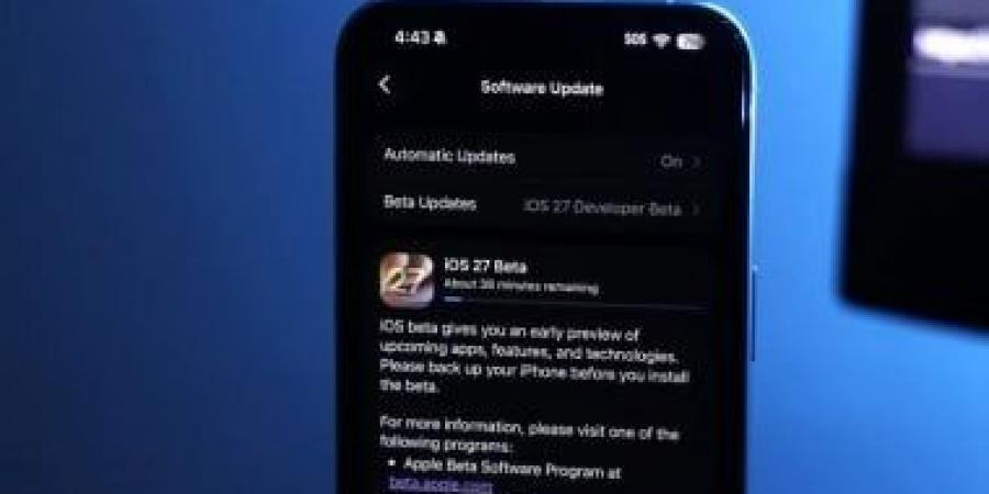 كل ما تريد iOS 27 مبكرًا؟ إليك طريقة تحميل النسخة التجريبية على هاتفك