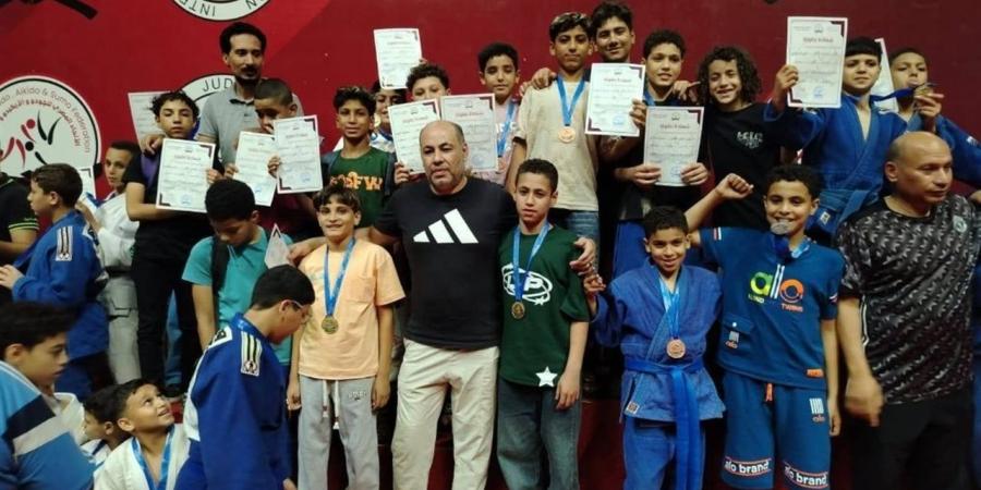 أبطال المنوفية يحصدون الميداليات في بطولة الجمهورية للجودو