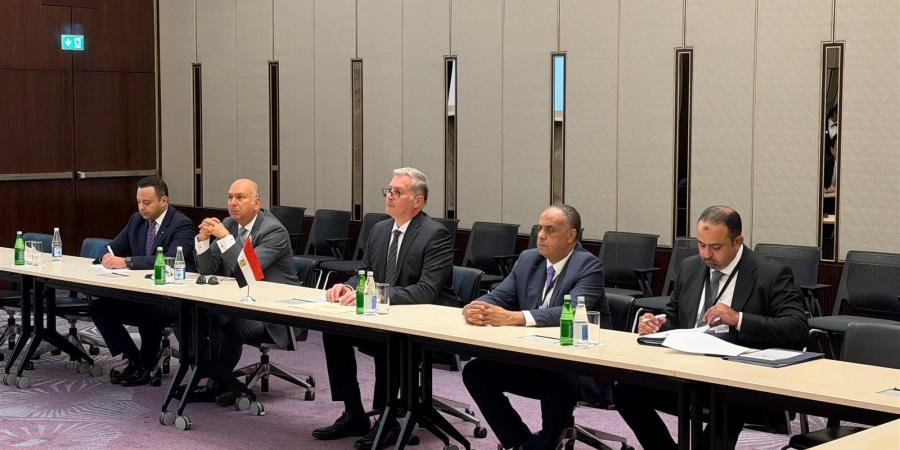 وزير البترول والثروة المعدنية يبحث مع نظيره الأذربيجاني تعميق التعاون القائم في قطاع الطاقة
