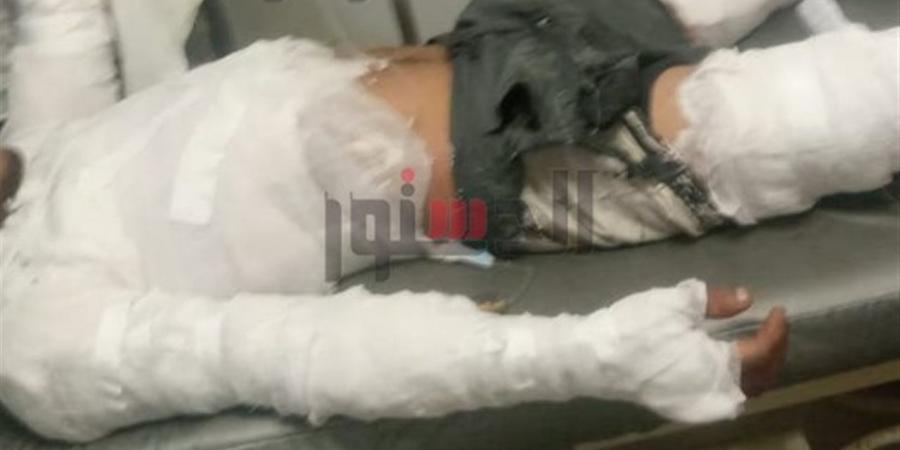 بالأسماء.. إصابة 5 أشخاص في حريق نشب بيخت في مطروح