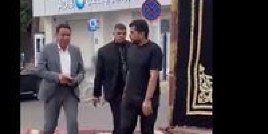 النائب هشام الحصري يؤدي واجب العـزاء في الزميل الصحفي مصطفى الشربيني..فيديو