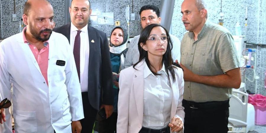 محافظ البحيرة تتابع مستوى الخدمات الطبية بمستشفيي رشيد العام وإدفينا المركزي