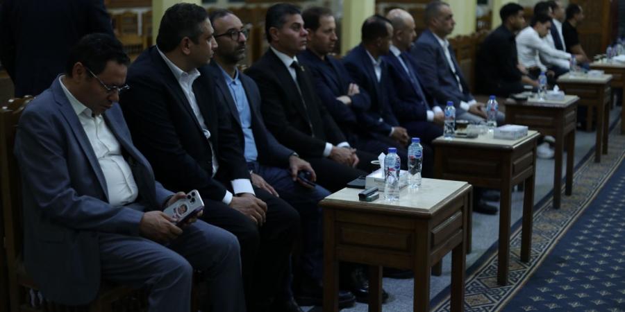 النائب أحمد الحمامصي يقدم واجب العزاء في الزميل مصطفى الشربيني المحرر البرلماني بموقع تحيا مصر