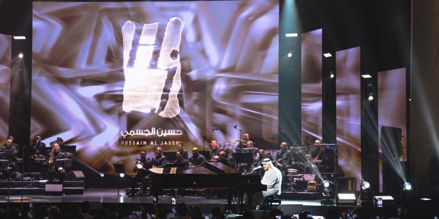 حسين الجسمي يبهر جمهور المسرح الملكي في حفل ساهر بالمغرب (صور)