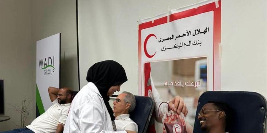 الهلال الأحمر يواصل رسالته الإنسانية تزامنًا مع اليوم العالمي للتبرع بالدم