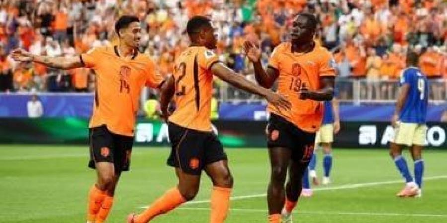 هولندا ضد السويد.. بروبي يضع الطواحين في المقدمة بعد 5 دقائق (فيديو وصور)