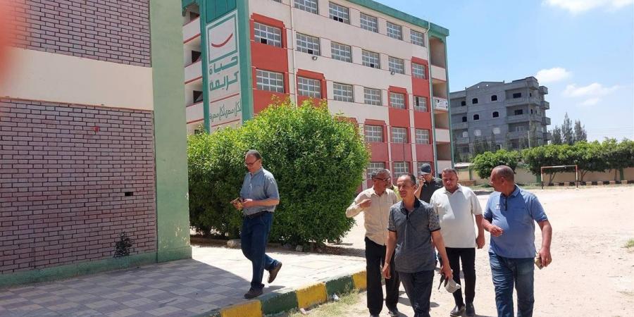 جاهزية لجان الثانوية العامة.. توفير مناخ هادئ لطلاب الثانوية العامة بكفر الدوار (صور)