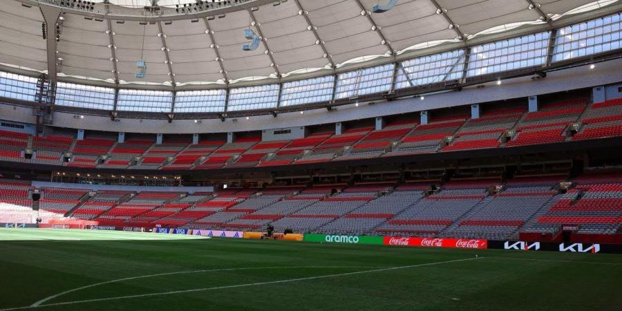 ملعب «بى سى بليس» جاهز لاستقبال مباراة مصر ونيوزيلندا فى كأس العالم.. صور