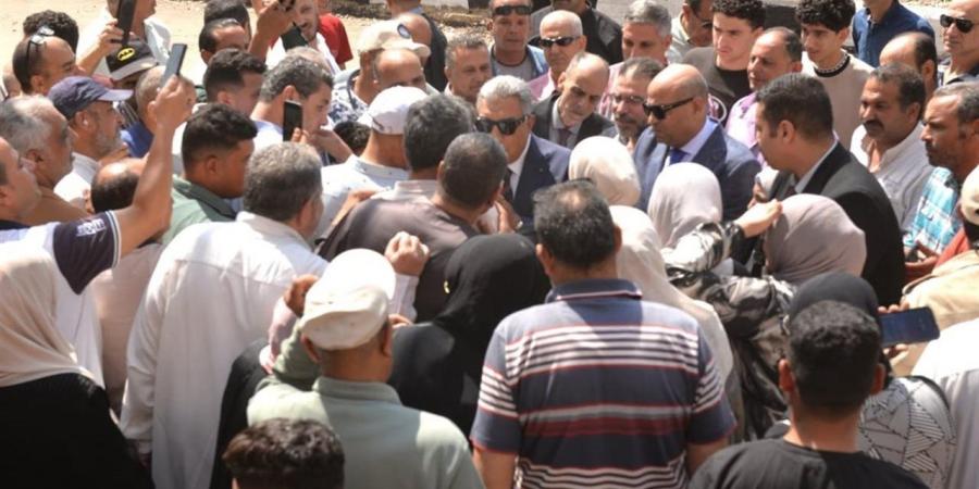 محافظ الدقهلية يتفقد لجان امتحانات الثانوية العامة ببلقاس