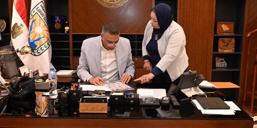نسبة نجاح 100%.. محافظ جنوب سيناء يعتمد نتائج الصم وضعاف السمع والتربية الفكرية