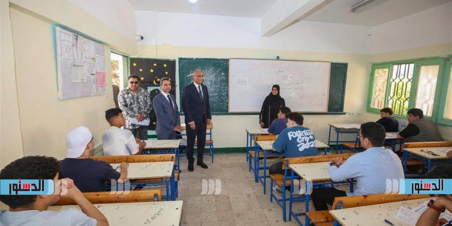 محافظ كفرالشيخ: هدوء كامل داخل لجان الثانوية العامة وتوفير جميع التيسيرات للطلاب