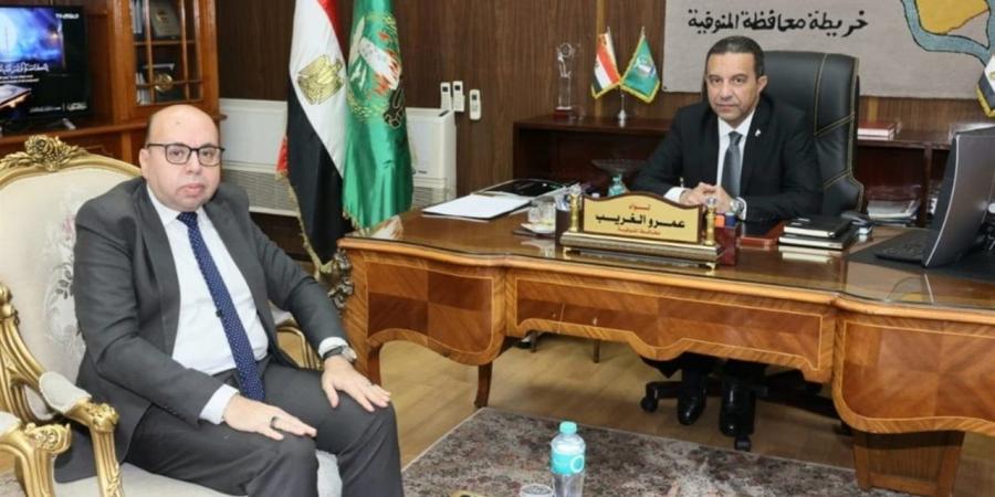 محافظ المنوفية يبحث مع مدير هيئة الأوقاف تعزيز التعاون واستثمار الأصول