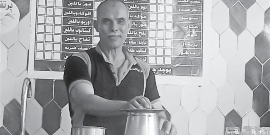 بتاع اللبايش.. عبدالرحمن: قضيت نصف قرن فى صناعة عصير القصب