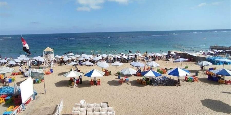 شواطىء الإسكندرية ترفع الرايات الخضراء والصفراء.. ما السببب؟
