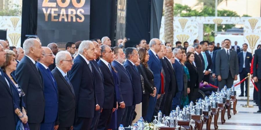 منال عوض تشهد احتفالات الخارجية بمرور 200 عام على تأسيسها