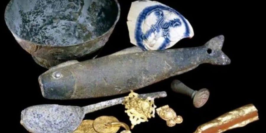 400 قطعة نقدية ذهبية تكشف هوية حطام سفينة فى إنجلترا