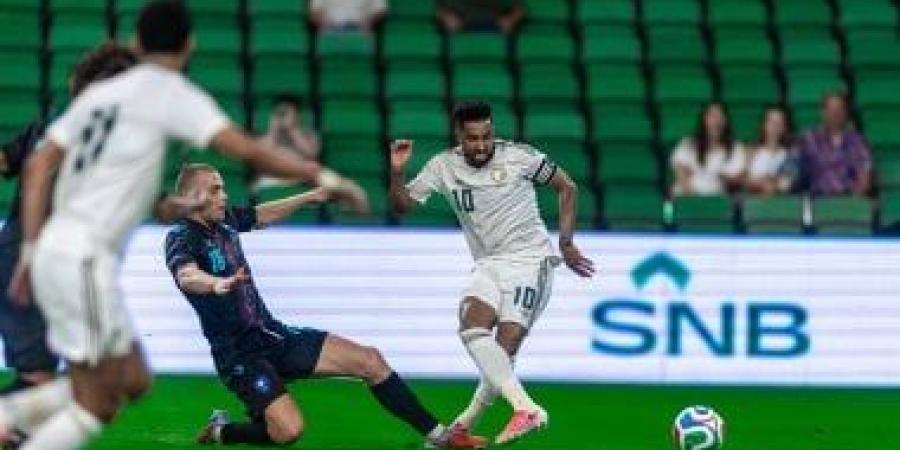 سالم الدوسري على أعتاب إنجازين تاريخيين فى مواجهة الرأس الأخضر بكأس العالم
