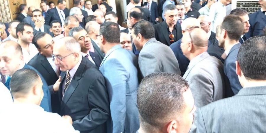 ربيع قاسم يستقبل القضاة وأعضاء النيابة العامة مع انطلاق انتخابات نادي القضاة
