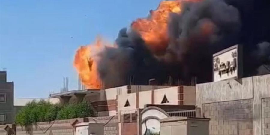 السيطرة على حريق بمصنع ولّاعات بمدينة السادات في المنوفية