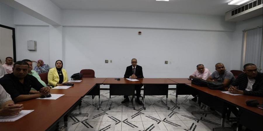 الصرف الصحي بالإسكندرية تناقش تطوير منظومة التدريب ورفع كفاءة العاملين