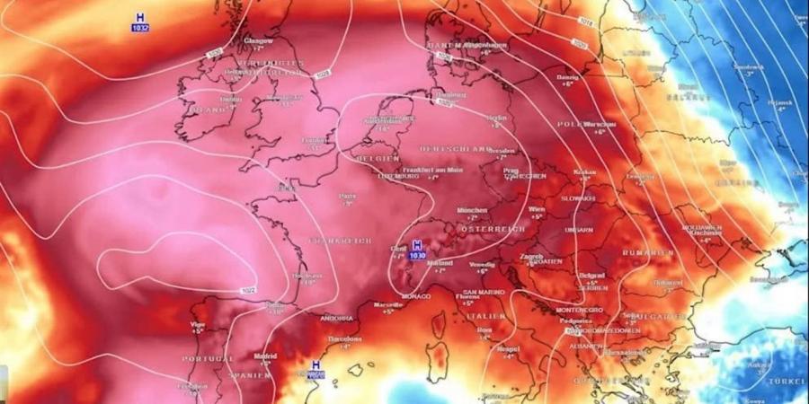 القبة الحرارية تضرب أوروبا.. تغير المناخ يرفع الحرارة 15 درجة فوق المعدلات الموسمية