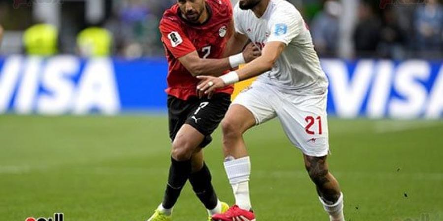الشوط الأول.. تعادل مصر مع إيران 1-1 في كأس العالم.. صور
