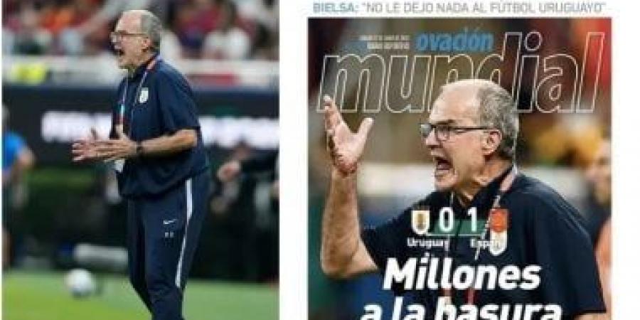 هجوم كبير على مدرب أوروجواي بعد الخروج من كأس العالم