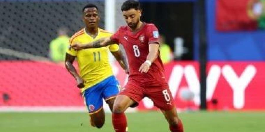 كولومبيا ضد البرتغال.. التعادل السلبي يحسم الشوط الأول المثير