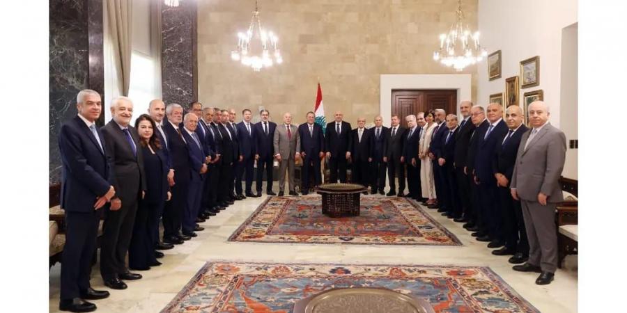 رئيس لبنان: اتفاق الإطار يحفظ حقوق الدولة ويكرّس سيادتها.. ولا صحة لإقالة قائد الجيش