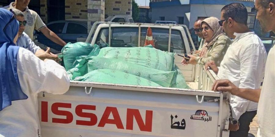 ضبط طن ونصف دقيق مدعم ونصف طن أغذية فاسدة خلال حملات رقابية بالمنوفية