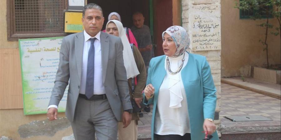 مدير «تعليم الجيزة» يتابع جاهزية مدارس «الدقي» قبل العام الدراسي الجديد