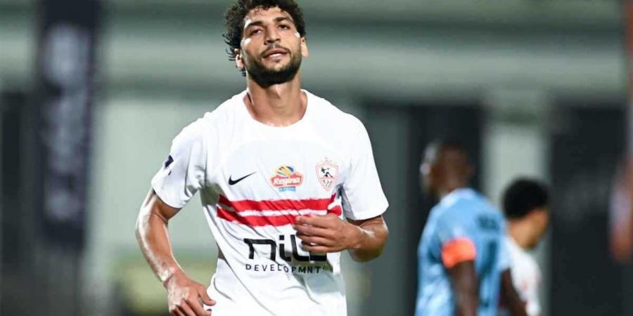 عمرو ناصر يقترب من العودة لتدريبات الزمالك ويغيب عن مباراة البنك الأهلي