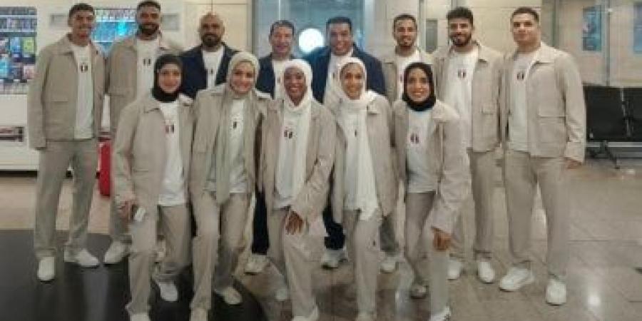 بعثة الكاراتيه تغادر إلى إيطاليا للمشاركة فى دورة ألعاب البحر المتوسط
