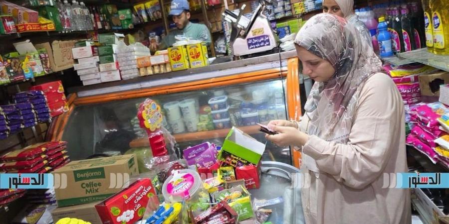 ضبط سلع فاسدة ومجهولة المصدر في حملات تموينية بـ4 مراكز في كفر الشيخ