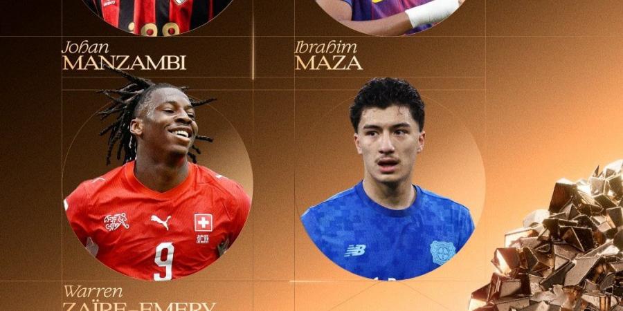 ثنائي عربي ضمن قائمة المرشحين لجائزة أفضل موهبة شابة في العالم 2026