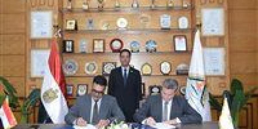 بروتوكول تعاون بين جامعة بنها ومياه القليوبية لدعم البحث العلمي والتدريب والاستدامة
