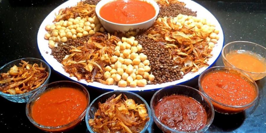 طريقة عمل الكشري المصري الاحترافي زي المحلات