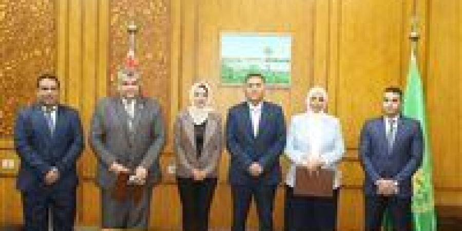 محافظ القليوبية يوقع بروتوكول تعاون مع جهاز مستقبل مصر لتعظيم الاستفادة من أصول المحافظة