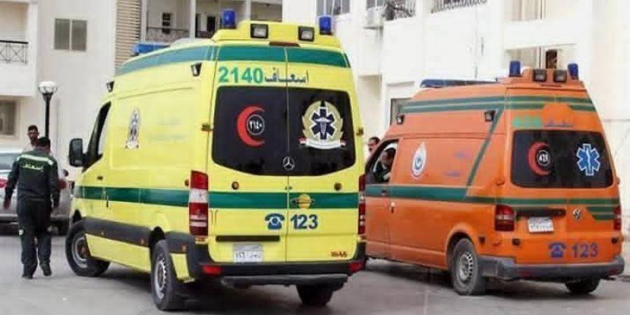 إصابة شابين في حادث انقلاب سيارة على الطريق الغربي بالفيوم