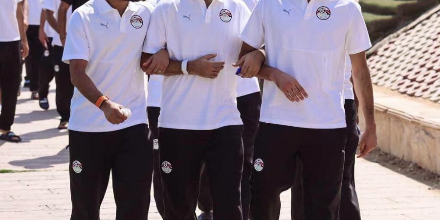 جولة للاعبي منتخب مصر في فندق الإقامة قبل لقاء أنجولا الليلة