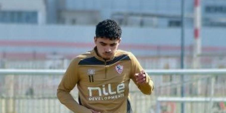 أحمد الجفالي يغيب عن أول ودية للزمالك أمام مودرن سبورت بسبب البرنامج التأهيلى