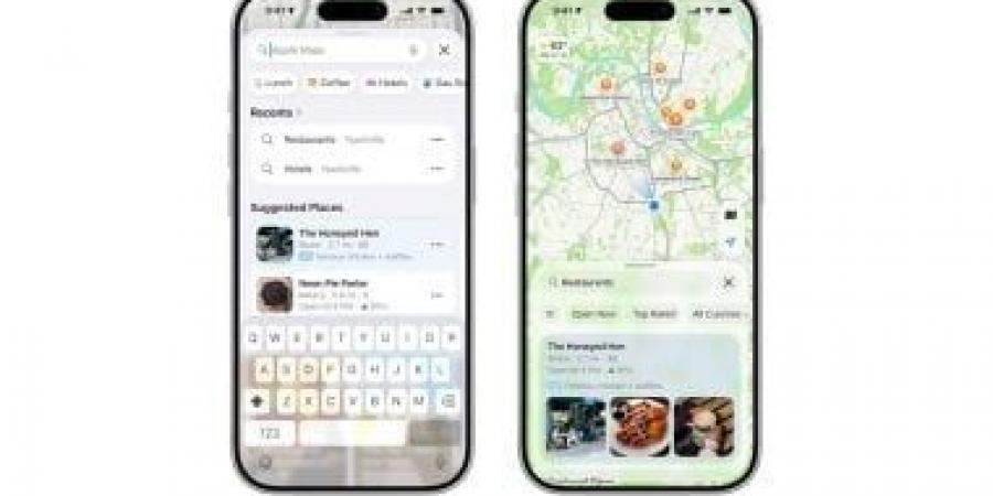 خرائط أبل تضيف ميزتين جديدتين فى نظام iOS 27